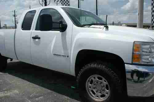 2008 Chevrolet Silverado 2500 HD 4X4 4WD WT Extended Cab Pickup 4-Door 6.0L, image 16