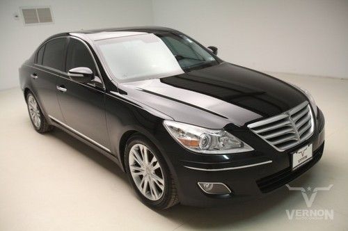 2009 genesis sedan rwd navigation sunroof heated leather we finance 67k miles