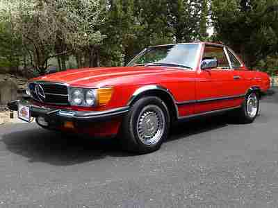 Beautiful 1987 Mercedes-Benz 560SL Roadster with 51k original miles, image 3