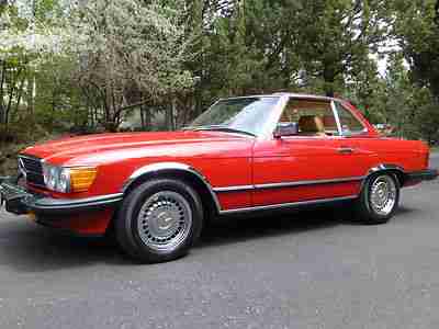 Beautiful 1987 Mercedes-Benz 560SL Roadster with 51k original miles, image 4