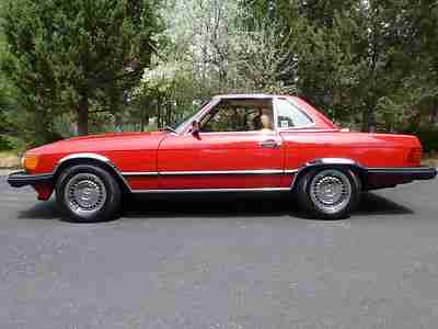 Beautiful 1987 Mercedes-Benz 560SL Roadster with 51k original miles, image 9