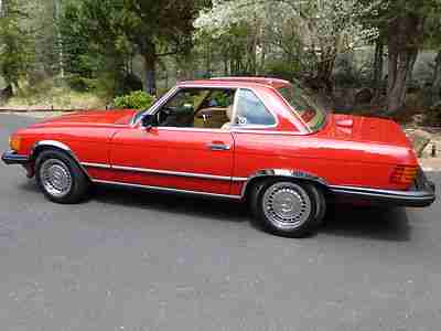 Beautiful 1987 Mercedes-Benz 560SL Roadster with 51k original miles, image 11