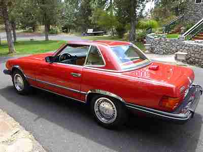 Beautiful 1987 Mercedes-Benz 560SL Roadster with 51k original miles, image 12