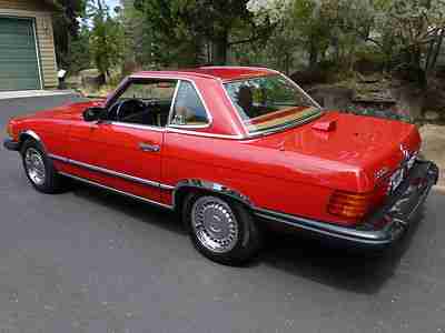 Beautiful 1987 Mercedes-Benz 560SL Roadster with 51k original miles, image 13