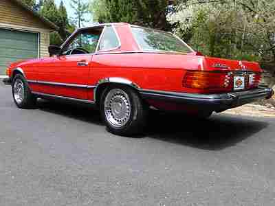 Beautiful 1987 Mercedes-Benz 560SL Roadster with 51k original miles, image 14