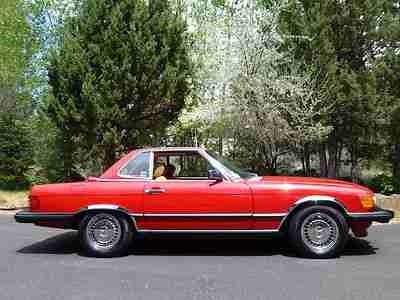 Beautiful 1987 Mercedes-Benz 560SL Roadster with 51k original miles, image 19
