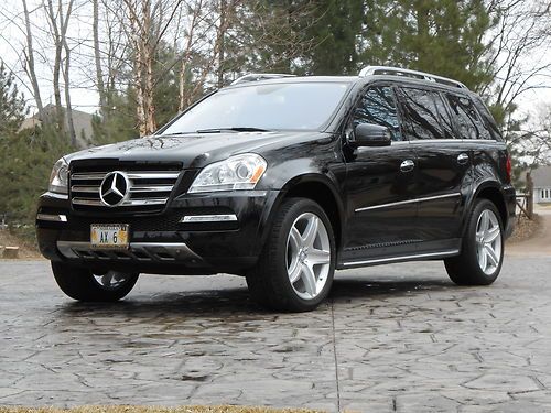 2011 mercedes-benz gl550 amg sport 4matic 1 owner 12k miles w/rear entertainment