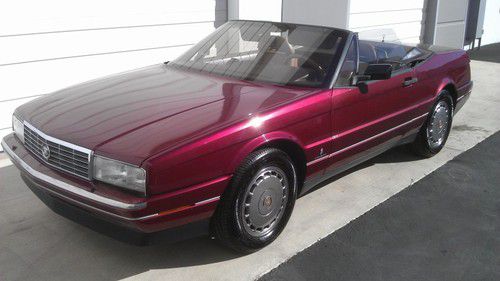 1989 cadillac allante luxury roadster convertible pininfarina italy body