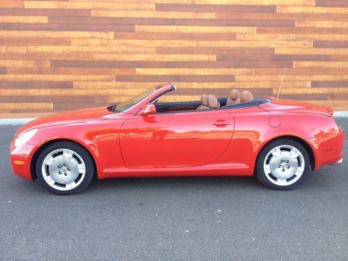 2002 lexus sc430 sc 430 convertible navigation xenon beautiful car must see!