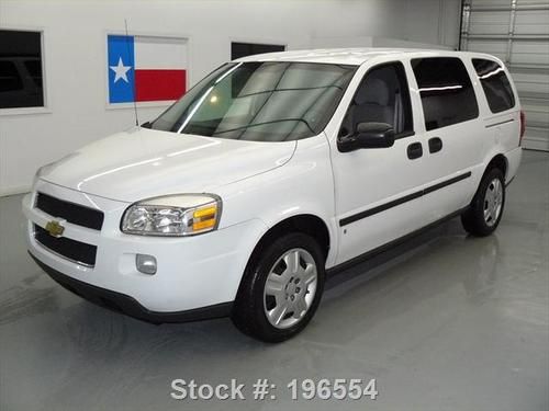 2008 chevy uplander cargo van cruise ctrl shelves 53k texas direct auto