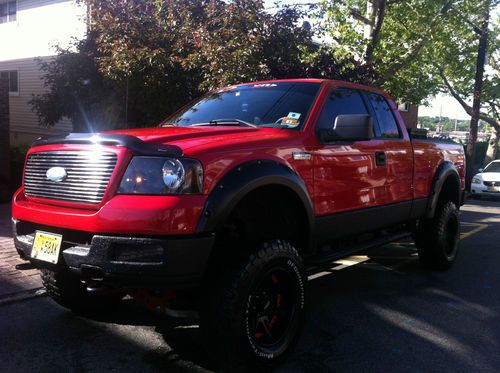 2004 ford f-150 xlt super cab 5.4l leather * navi * lifted * 35" tires