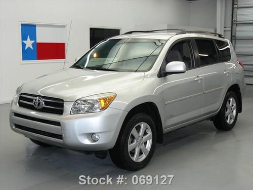 2008 toyota rav4 ltd cruise ctrl roof rack 74k only mi texas direct auto