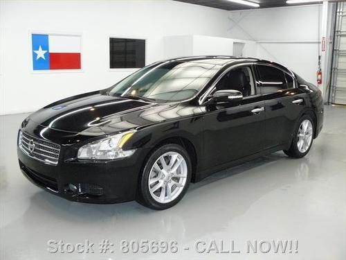 2010 nissan maxima 3.5 sv auto sunroof leather 19k mi texas direct auto