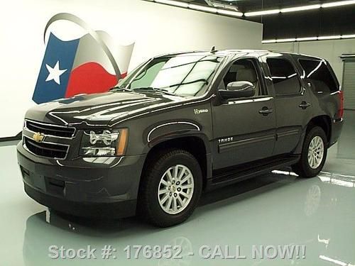 2010 chevy tahoe hybrid sunroof nav rear cam dvd 46k mi texas direct auto