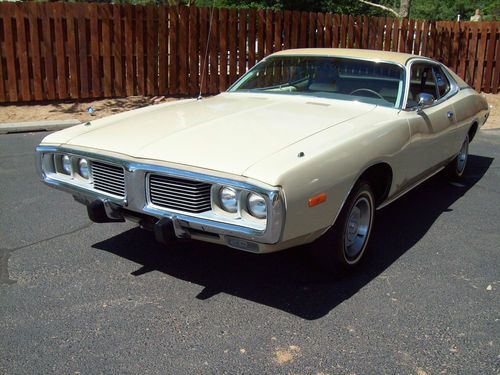 1973 dodge charger 60k orig miles nice original unmolested example! no reserve