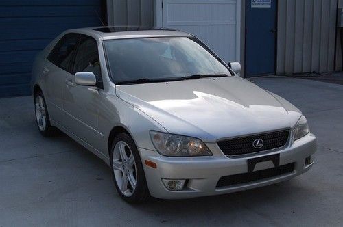 Warranty 1owner 2002 lexus is-300 5 spd manual leather sunroof spoiler 02 is300