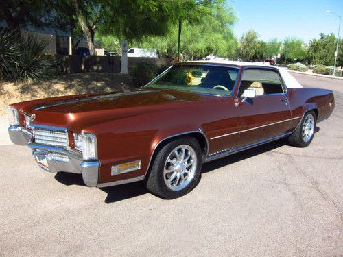 1970 cadillac eldorado - beautifully restored - 500ci v8 - pristine - wow!!