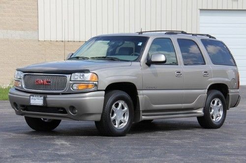 2002 gmc yukon denali awd suv moonroof heated seats custom audio 6.0l v8 wow$$