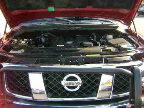 2004 NISSAN TITAN LE CREW CAB 4X4 ENDURANCE ED. 5.6L V8 LEATHER FORMER BANK REPO, image 10