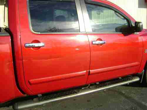 2004 NISSAN TITAN LE CREW CAB 4X4 ENDURANCE ED. 5.6L V8 LEATHER FORMER BANK REPO, image 17