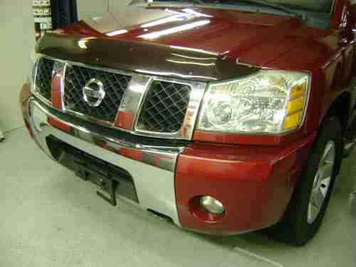 2004 NISSAN TITAN LE CREW CAB 4X4 ENDURANCE ED. 5.6L V8 LEATHER FORMER BANK REPO, image 21