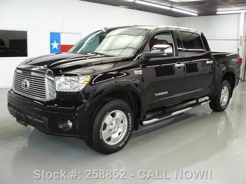 2012 toyota tundra limited crewmax 4x4 trd leather 2k!! texas direct auto