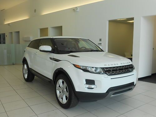 2013 range rover evoque pure plus-demo-warranty-only 3500 miles!!!no accidents!