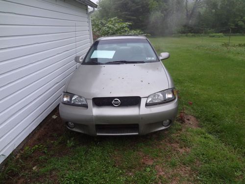 2002 nissan sentra se-r sedan 4-door 2.5l