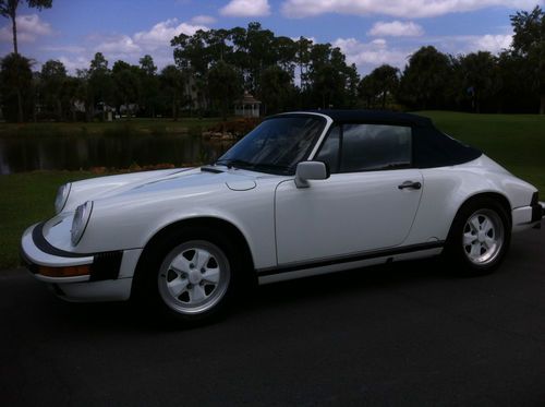 1989 Porsche 911 Carrera Cabriolet, image 2