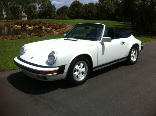 1989 Porsche 911 Carrera Cabriolet, image 4