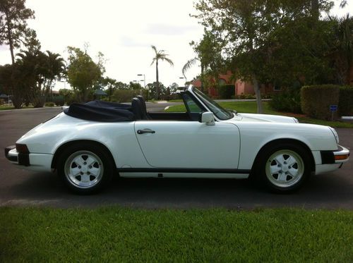 1989 Porsche 911 Carrera Cabriolet, image 8