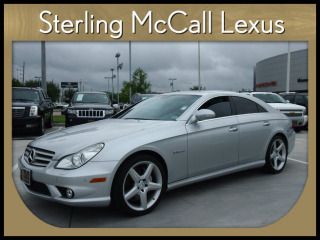 2007 mercedes-benz cls-class 6.3l amg navigation leather sunroof