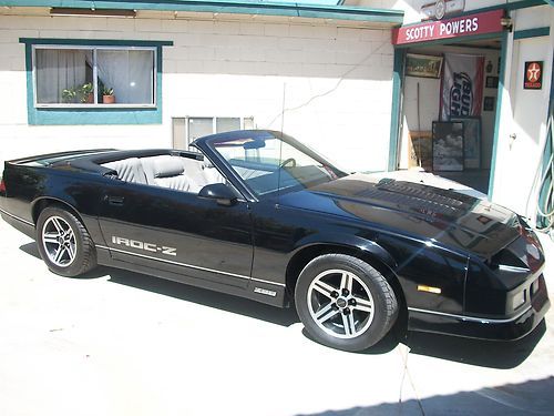 1987 camero iroc/z-28 convertable