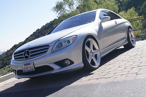 2008 mercedes-benz cl550 amg sport pkg 22" amg r wheels loaded stunning