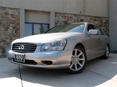 2002 infiniti q45 luxury performance sedan. navigation