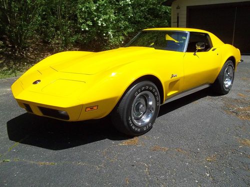 1973 chevrolet corvette - original paint &amp; interior - low miles - survivor!!!