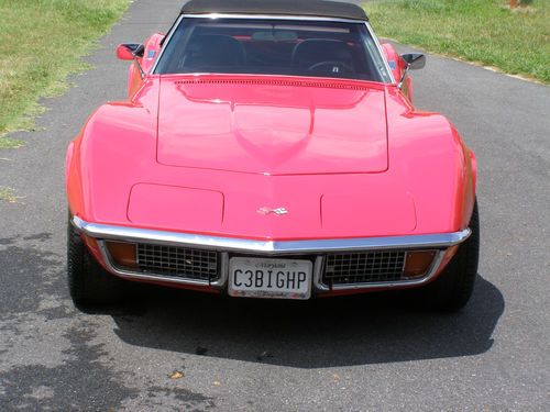 1972 chevrolet corvette convertible, image 3