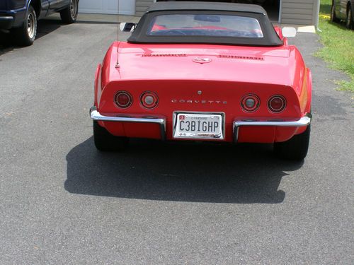 1972 chevrolet corvette convertible, image 5