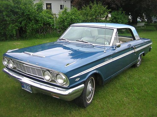 Fairlane sports coupe survivor in original paint 289 4 speed original