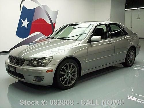2004 lexus is300 automatic leather sunroof xenons 76k texas direct auto