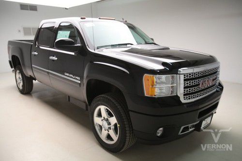 2013 denalie crew 4x4 navigation sunroof 20s aluminum leather heated v8  diesel