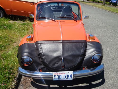 1973 volkswagen super beetle base 1.6l 4 speed manual 1 owner