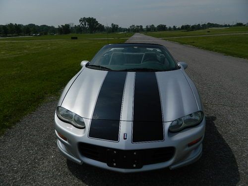 1999 Camaro Convertible Z28 5.7L V8 Silver w/ Black Stripes NO RESERVE Indiana, US $8,500.00, image 5