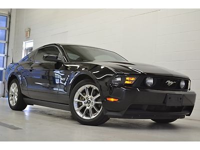 11 ford mustang premium 5.0 manual 34k financing shaker sound leather chromes