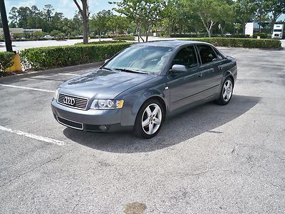 2003 audi a4 1.8 turbo,snrf,lthr,xenon lts,heated seats,5 spd,$99.00 no reserve