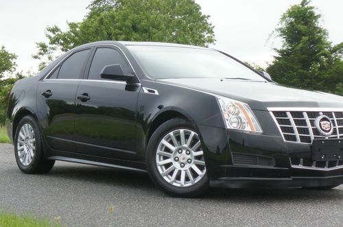 2012 cadillac cts4~awd~black/black~low miles~only 6733 miles~salvage title