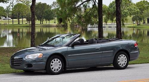 2006 chrysler sebring convertible 2-door 2.4l gas saver!!