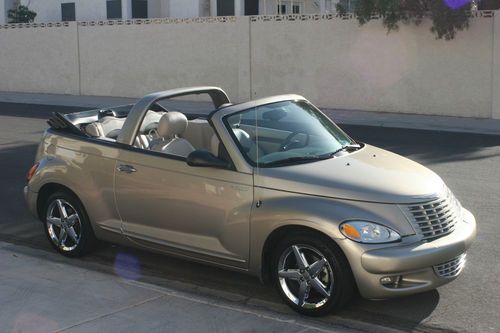 2005 chrysler pt cruiser gt convertible 2-door 2.4l low miles!