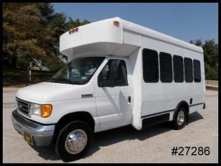 Shuttle handicap bus powerstroke 7 person 2 wheelchairs handi-cap - we finance!