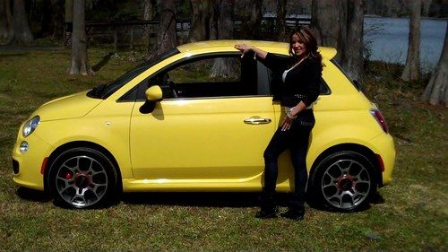 2012 fiat 500 sport, automatic,cd, pwr windows, salvage title, in n.c.